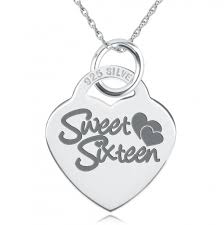 Whether your wardrobe is business or more modern, or you need a gift for a sweet sixteen or an anniversary, there are sundry pearl necklace styles to choose from. Sweet Sixteen Necklace Personalised Sterling Silver Heart Shaped