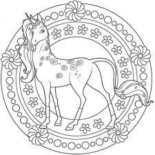 Weitere ideen zu mandala zum ausdrucken, ausdrucken, mandala muster. 35 Einhorn Mandalas Zum Ausdrucken Besten Bilder Von Ausmalbilder