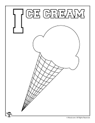 / leave a comment / coloring pages, food, free printables, ice cream, printables, seasons, summer / by the art kit. I Is For Ice Cream Coloring Page Woo Jr Kids Activities