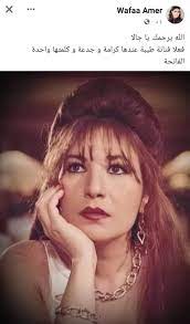 وفاء عامر عن الراحلة جالا فهمي: «فنانة عندها كرامة» | الفن | الطريق