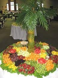 Each platter is suitable for a table of 12 guests. Mikey R And The Greener Life Free Reader Giveaway And Review Hawaiian Luau Party Ideas Ebook Fruit Display Wedding Fruit Party Fruit Display