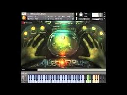 Alien Drum By 8dio Virtual Hang Drum Instrument Handpans Magazine The Panart Hang Handpan And Hank Drum Explored Drum Instrument Drums Hanging