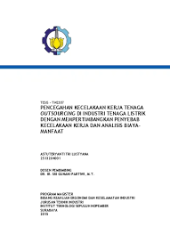 I would be nothing without my dog. Pencegahan Kecelakaan Kerja Tenaga Outsourcing Di Industri Tenaga Listrik Dengan Mempertimbangkan Penyebab Kecelakaan Kerja Dan Analisis Biaya Manfaat