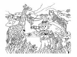 Animaux Coloriages Pour Enfants Le caractère enfantin des dessins va main. animaux coloriages pour enfants