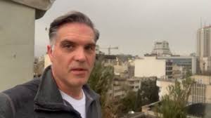 CNN reports blackened rain in Tehran