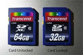 There are various solutions to deal with the sd card lock and unlock position. Solved Unlock Memory Card Fixya