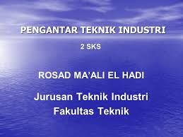 We did not find results for: Pengantar Teknik Industri Ppt Download