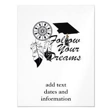 Graduation Advice Follow Your Dreams Magnetic Invitation Zazzle Com Advice For The Graduate Grad Invitations Graduation Invitations