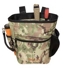 Walk through the metal detector portal as quickly as possible. Metal Detecting Gold Finds Bag Multipurpose Digger Pouch For Pinpointe Shrxy