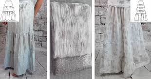 Diy einfaches langes kleid selber nahen erklart nach. Stufenrock Nahen Fur Anfanger Ohne Schnittmuster