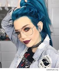 I'm having a blue hair moment right now. Girl With Blue Hair Hq Wallpapers