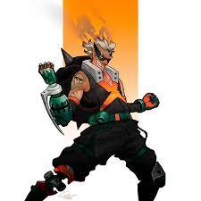 My Hero Academia Overwatch Bakugou Junkrat Crossover Major Thanks To Everyone Who Joined Me Last Week For Thi Overwatch Anime Crossover My Hero Academia