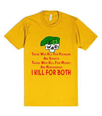 8 mr gorn a became aware of the mistake while he was being. Those Who Kill For Pleasure Are Sadists Those Who Kill For Money Are Shirt Shirt Sale Shirts Mens Tops