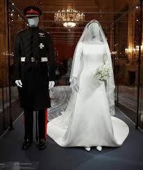 Prince harry and meghan markle's royal wedding as it happened. Meghan And Harry Royal Wedding Outfits Go On Show In Windsor News Creation 1028346