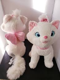 It stands six inches tall too. Walt Disney S Aristocats Marie Stuffed Animal White Cat Etsy Cat With Blue Eyes Marie Aristocats Aristocats