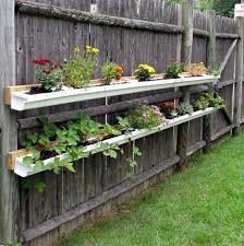 Locate a rain garden at least 10 feet from your house and at least four times that far from a septic system or steep slope. 13 Vertical Diy Rain Gutter Garden Ideas For Small Spaces Balcony Garden Web