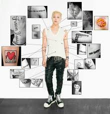 Well according to this pic it looks like it is done. Art S How Many Tattoos Does G Dragon Has