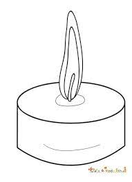 une bougie pour les victimes coloriage solidarite attentats allumee grosse saint valentin roses