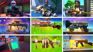 First off, there are a ton of vaulted and unvaulted weapons, as epic continues to lean on its significant store. All Bosses Mythic Weapons Vault Locations Guide Fortnite Season 3 Chapter 2 Ps5 Xbox Pc Youtube