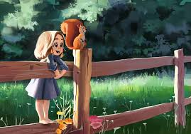 Artstation Playing With Banni Reza Abbbasi Dreamy Art Cute Art Girls Cartoon Art