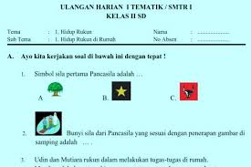 Maybe you would like to learn more about one of these? Soal Dan Kunci Jawaban Ulangan Harian Kelas 2 Sekolahdasar Net