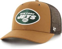 Shop for mlb '47 baseball hats at the official online store of major league baseball. 47 X Carhartt Men S New York Jets Brown Mesh Mvp Adjustable Hat Dick S Sporting Goods