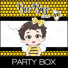 Bee Buzz digital invitation for WhatsApp