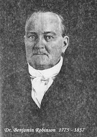 Dr Benjamin Robinson (1776-1857)