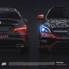 mercedes benz cla45 by yagodesign 2020 yago design car wrap design mercedes benz car wrap