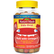Nature Made Kids First Multivitamin With Omega 3 Gummies Nature Made