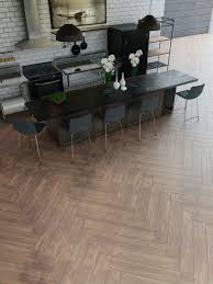 The herringbone pattern consists of two rectangular tiles touching ends in a 'v' formation. Herringbone Wood Effect Floor Tile Walnut Herringbone Flooring