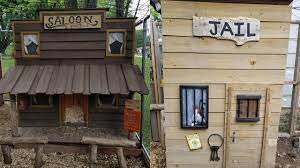 Pay attention to different chicken coop designs and their purpose. This Chicken Coop Looks Like A Small Western Town