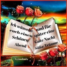 Dreamies De Gute Nacht Gute Nacht Grusse Schonen Abend Grusse