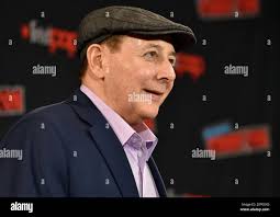 Actor Pee Wee Herman (Paul Reubens) speaks to fans at Comic Con NY in New  York, NY