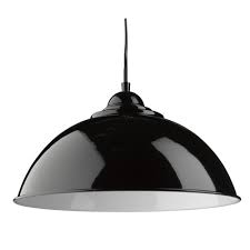 Matte black dome pendant light industrial modern fixture this item is unavailable lighting cool maddox small with socket reviews crate and barrel kitchen exterior bronze metal lamp 1 matte black dome pendant light industrial modern fixture. Single Black Dome Ceiling Pendant With White Inner