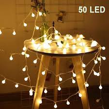 A string of 40 incandescents needs about 40 watts, such a setup should power about 4 strings of lights for 20 hours; Yundap 50 Led Globe String Lights Battery Operated 16 5ft Fairy Ball String Lights For Christmas Festivals Party Waterproof Bulb String Lights As Indoor Outdoor Decor Ball Warm White Walmart Canada
