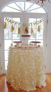 50th Birthday Party Ideas For Mom Gold Champagne Birthday Party Ideas Photo 1 Of 14 Champagne Birthday 80th Birthday Party 25th Birthday