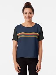 13th Doctor Rainbow Top Cosplay Shirt And Mask T Shirt By Texterns In 2020 Cosplay Shirt Chiffon Tops T Shirts S
