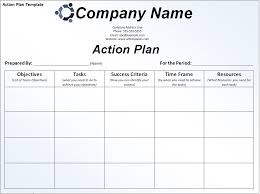 Maybe you would like to learn more about one of these? Free Action Plan Template Free Word Templates