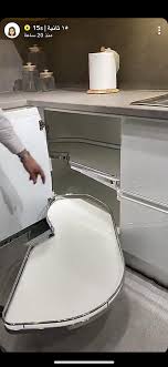 دولاب مطبخ تخزين Small Apartment Kitchen Home Design Living Room Retro Home Decor