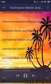 Berikut ini lirik lagu kartonyono medot janji yang diciptakan oleh denny caknan serta terjemahannya dalam bahasa indonesia. Kartonyono Medot Janji Lirik For Android Apk Download