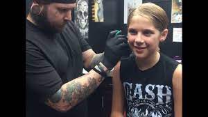 Now located in the historic deco district of san antonio, dandyland has been a namesake in not only the san antonio tattooing and body. Ear Piercing Kids Tattoo Shop Vs The Mall First Time Getting Ears Pierced Youtube