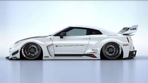 Current nissan skyline is known as infiniti q50 elsewhere… gtr is gtr. Nissan Gt R R35 Von Liberty Walk Breite Backen Xxl Flugel Auto Motor Und Sport