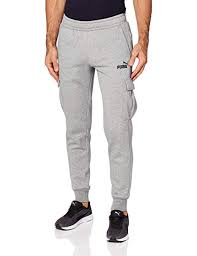 puma mens essential pocket pants amazon co uk clothing