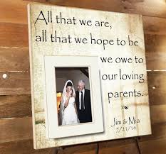 Thank You Gift To Parents Bride Groom Poisk V Google Wedding Gifts For Parents Wedding Frames Parent Gifts
