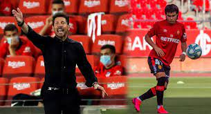 Fake a tiempo parcial, entrenador del atleti el resto del tiempo. Luka Romero Diego Cholo Simeone Y Las Palabras Al Joven De 15 Anos Del Mallorca