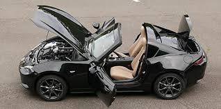 マツダ ロードスターrf 実証実験 ドアの全開にはご注意を 乗り込むシリーズ番外編 motorfan モーターファン ロードスター rf マツダ ロードスター rf クロスカブ