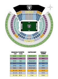 oakland coliseum seating chart raiders facebook lay chart