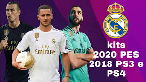 This kit can be used for pro evolution soccer 6 game. Real Madrid Kits 2020 Pes 2018 Ps3 E Ps4 Youtube