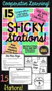 Cooperative Learning Activities Sticky Stations Cooperative Learning Activities Cooperative Learning Cooperative Learning Strategies